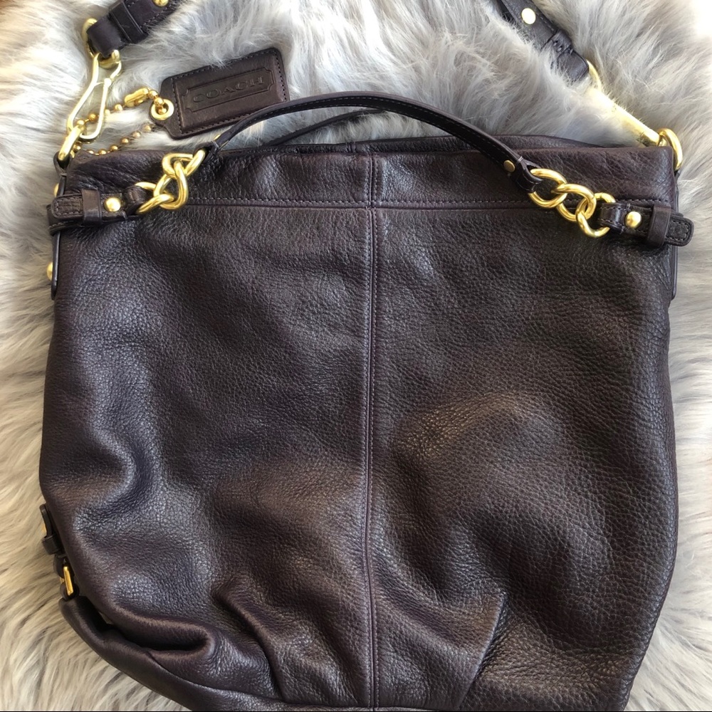 Coach | Authentic Brooke Hobo Bag | Eggplant